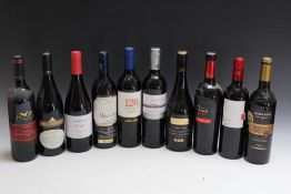 10 BOTTLES OF RED WINE TO INCLUDE 1 BOTTLE OF LUIS ALEGRE KODEN RIOJA