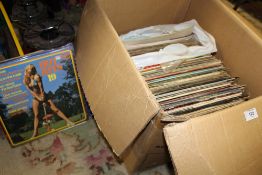 A COLLECTION OF LP RECORDS TO INCLUDE T. REX, ELVIS PRESLEY, THE EVERLY BROTHERS ETC.