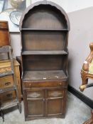 A SMALL OAK VINTAGE DRESSER W-68 CM