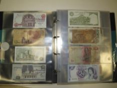 AN ALBUM OF VINTAGE WORLD BANK NOTES