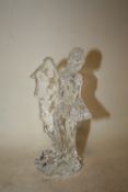 A WATERFORD CRYSTAL ANGEL FIGURE