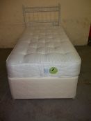 A SINGLE DIVAN BED