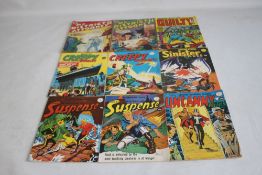 MR DISTRICT ATTORNEY' COMIC BOOK, #10 and #12 British Edition together with 'Justice Traps The