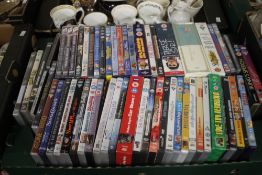 A TRAY OF DVDS (tray not included)