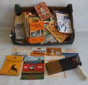 A COLLECTION OF MAINLY WOLVERHAMPTON WANDERERS INTEREST FOOTBALL PROGRAMMES, mostly 1950s/1960s with