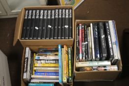 THREE BOXES OF FILM INTEREST BOOKS to include 'Close Encounters of The Third Kind' published by