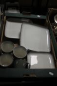 A TRAY OF SANGO TABLEWARE (tray not included)