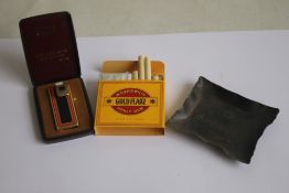 A PACKET OF W.D. & H.O. WILLS GOLD FLAKE HONEY DEW CIGARETTES containing 18 of the original