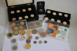 A COLLECTION OF US AND CENTRAL AMERICAN INTEREST COINS, to include a selection of US buffalo
