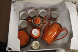 AN ORIENTAL COFFEE SET