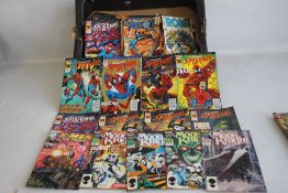 A QUANTITY OF MARVEL, DC AND QC COMIC BOOKS 1970S, 80S AND 90S, to include Collector's Editions '