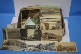 A SMALL QUANTITY POSTCARDS, mainly topographical