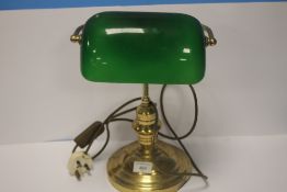 A BANKER'S LAMP