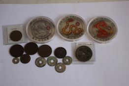 CHINESE AND ORIENTAL INTEREST COINS, to include various early 