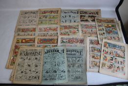EARLY 20TH CENTURY COMICS to include 'Comic Life' #616 1910, 'Merry and Bright' #135 1913 and #402