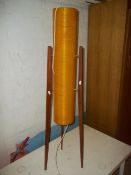 A RETRO ROCKET LAMP