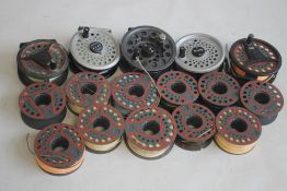 5 LEEDA FLY REELS to include 