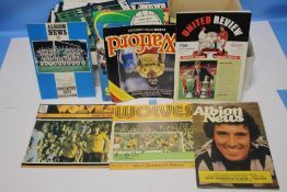 A QUANTITY OF FOOTBALL PROGRAMMES 1970S mainly West Brom