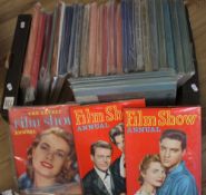A QUANTITY OF FILM ANNUALS MAINLY 1930S TO 1950S to include Picture Show Annual 1928, 1929, 1930 (