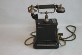 VINTAGE MAGNETO TELEPHONE CIRCA 1915