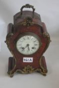 AN EDWARD & SONS OF GLASGOW MANTEL CLOCK