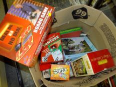 A BOX OF VINTAGE BOARD GAMES