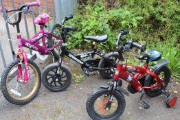 THREE CHILDS BICYCLES