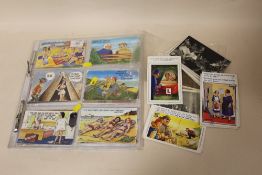 A COLLECTION OF NOVELTY SEASIDE POSTCARDS