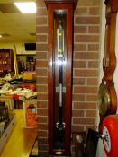 A VINTAGE STICK BAROMETER IN CASE