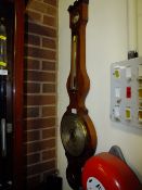 THREE VINTAGE BAROMETERS