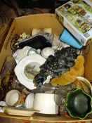 A BOX OF HOUSEHOLD SUNDRIES