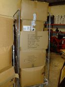 A CAGE OF MIXED WHOLESALE GOODS TO INCLUDE PHONE CASES, COSMETIC ITEMS, STATIONARY, STICKERS ETC (C