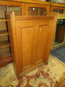 A VINTAGE LIGHT OAK LECTURN - H 104 cm, W 71 cm