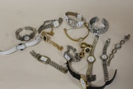A BAG OF WATCHES