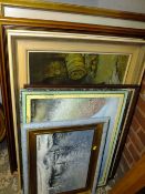 A QUANTITY OF PICTURES AND PRINTS