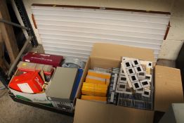 A LARGE QUANTITY OF PHOTOGRAPHIC SLIDES TO INCLUDE MOSTLY UK EXAMPLES TOGETHER WITH A HOMEMADE SLIDE