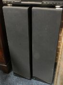 A PAIR OF KEF KODA FLOOR STANDING SPEAKERS