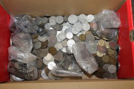 A COLLECTION OF BRITISH PRE DECIMAL COINS ETC.