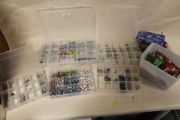 A COLLECTION OF PANDORA STYLE CHARMS, BRACELETS,