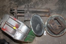 A JERRY CAN, RECORD VICE ETC