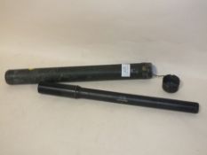A CASED MILITARY AK&S 1945 22DMK1 TELESCOPE