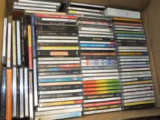 A BOX OF ASSORTED CD'S