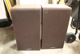 A PAIR OF WHARFDALE SPEAKERS