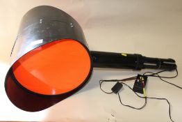 A LARGE LED BELISHA BEACON / SIGNALLING LAMP WITH 12V ADAPTOR