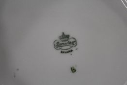 A TRAY OF ROYAL WINTON AND OTHER GILT CHINA