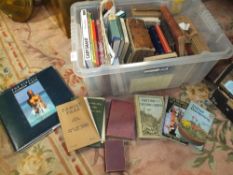 A LARGE BOX OF ASSORTED BOOKS