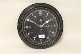 A REPRODUCTION CIRCULAR WALL CLOCK