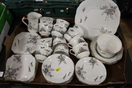 A TRAY OF ENA SALISBURY CHINA