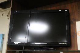 A 32 INCH PANASONIC VIERA FLAT SCREEN TV