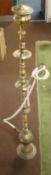 A BRASS EASTERN STYLE WATER PIPE